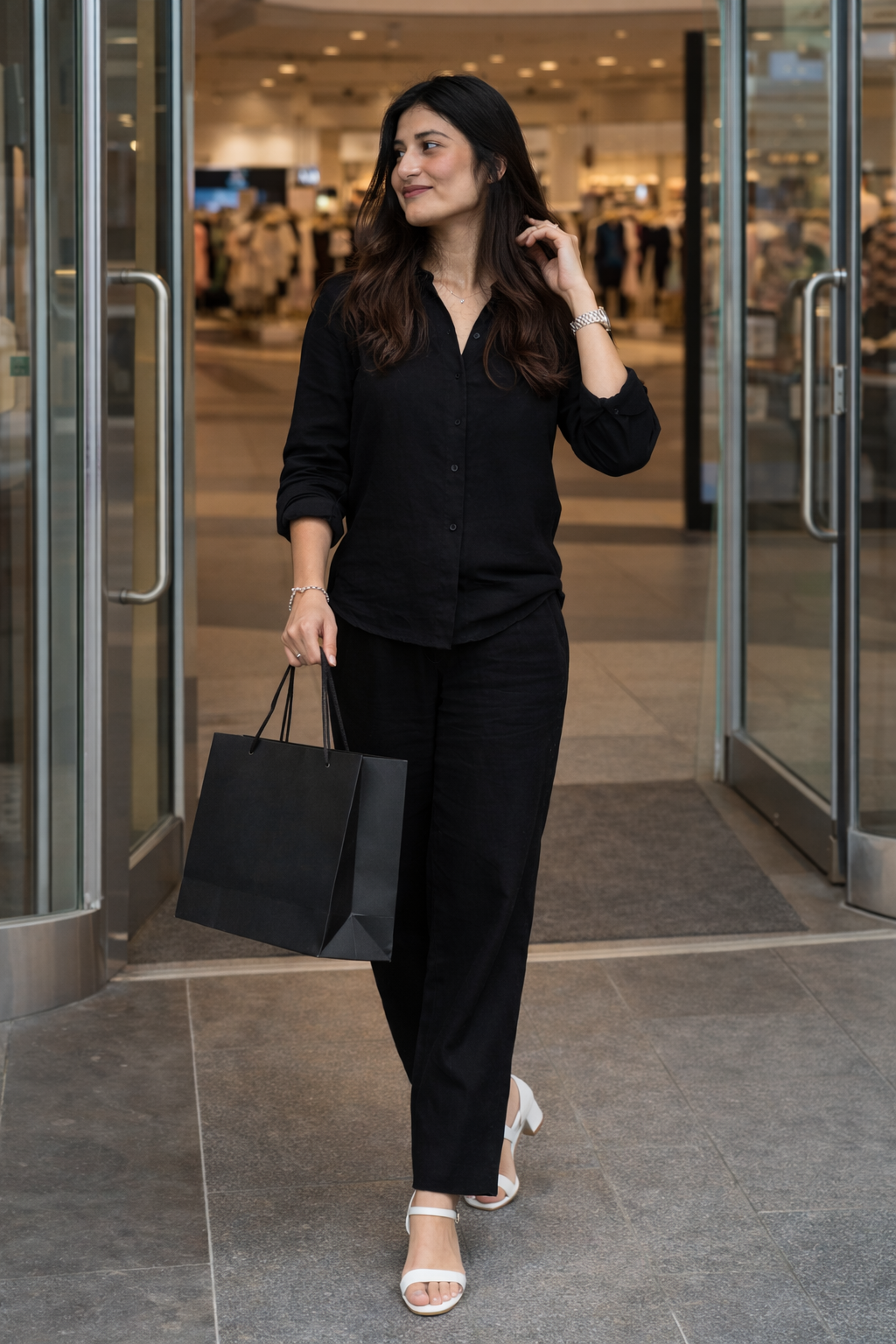 Pehraan Boss Pure Cotton Co-ord Set for Girls/Women for Office & Casual wear