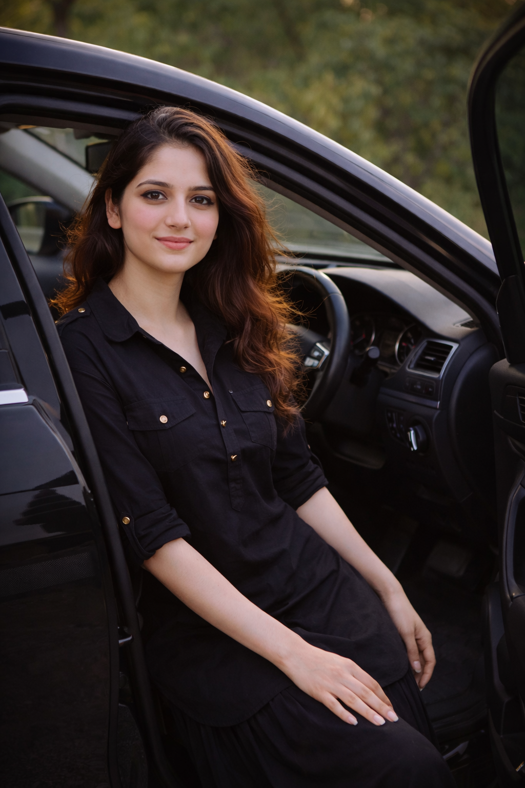 Pehraan Swag Cotton Short Kurta Set for Girls/Women for Office & Casual wear