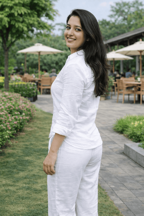 Pehraan Boss Pure Cotton Co-ord Set for Girls/Women for Office & Casual wear