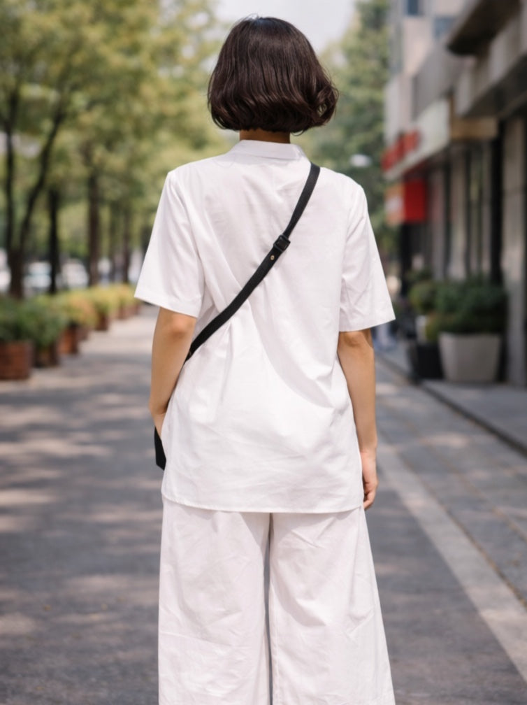 Pehraan Everyday Edition Cotton loose fit Co-ord Set for Girls/Women for Office and Casual wear